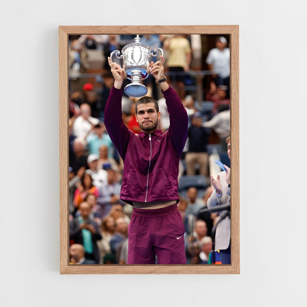 Poster La Victoire de Carlos – affiche Tennis (vue 4)